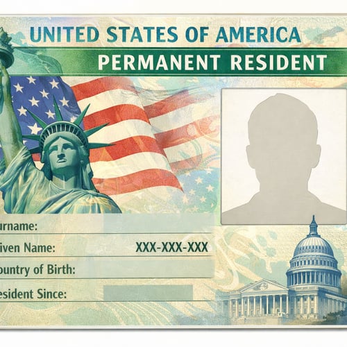 US GREENCARD DEIDENTIFIED ARTISTIC IMAGE-1